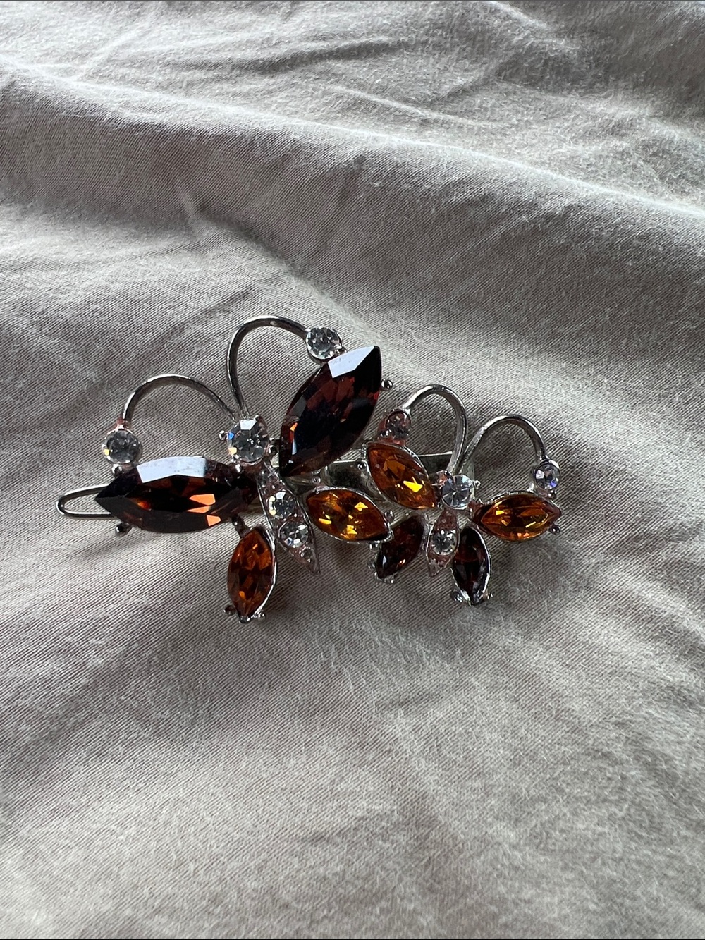 Vintage Eve Reid Butterfly Broach/ hair pin